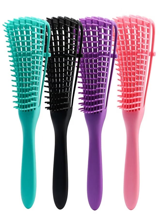 Hair Brush to  Detangle Hair And Curly And Massage The Scalp 1 PIECE - Image 1