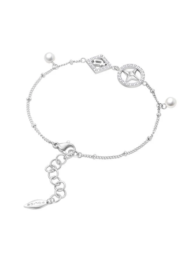 POLICE Sheeny Bracelet for Women Stainless Steel with PearlsPEJLB0002107