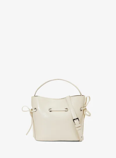 ELLA PU Leather Handle Bucket Bag