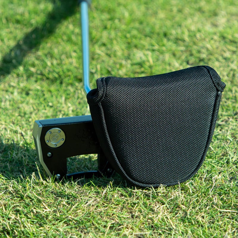 brdejc Golf Putter Covers Mallet Putter Headcover with Magnetic Closure Golf Club Cover for Most Brand (for Mallet Putter 1) - Image 2