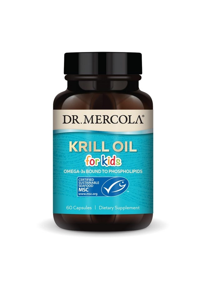 Dr. Mercola Krill Oil for Kids, 30 Servings (60 Capsules), Dietary Supplement, Omega-3s Bound to Phospholipids, Non-GMO, MSC Certified - pzsku/Z558678E2F447043A98FFZ/45/_/1739864589/c290e590-eaf3-4c9b-8ea6-05e8051b460d