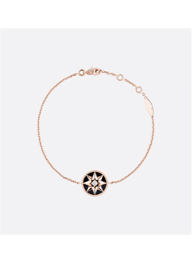 Diornava Classic Rose des Vents Bracelet – Timeless Lucky Star Medallion Jewelry  - Image 1