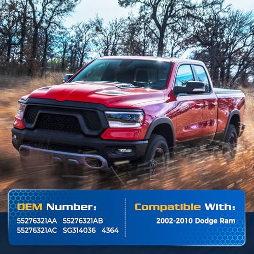 ARANA Front Hood Struts for Dodge Ram 2002-2010, 4364 Shocks Lift Support Fit 2002-2008 Dodge Ram 1500, 2002-2010 Ram 2500/3500, 2008-2010 Ram 4500/5500, 2 Pcs - Image 3