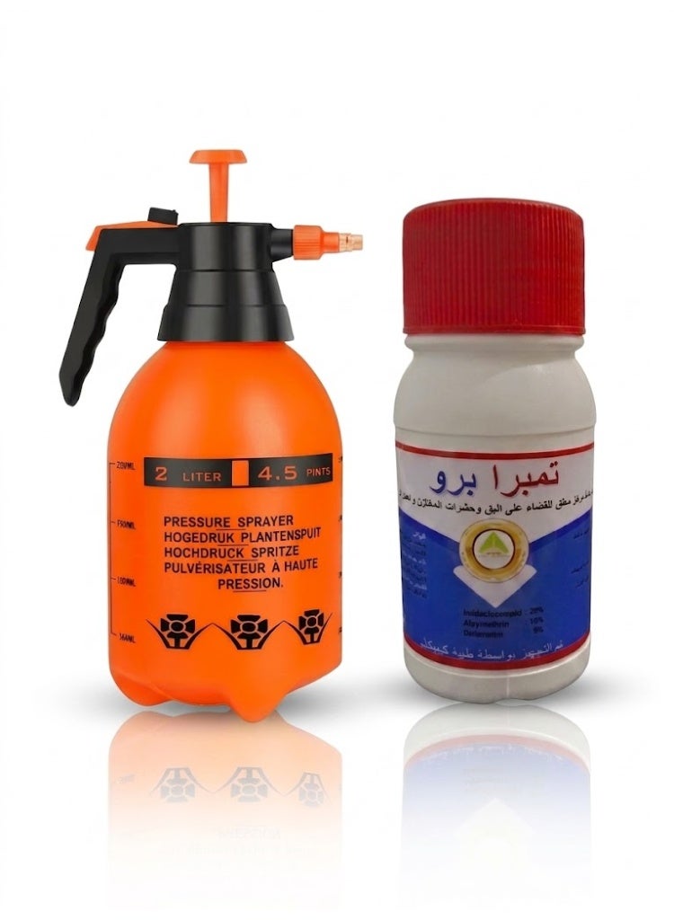 Temprid Pro Bed Bug Killer + 2L Sprayer (Special Offer)