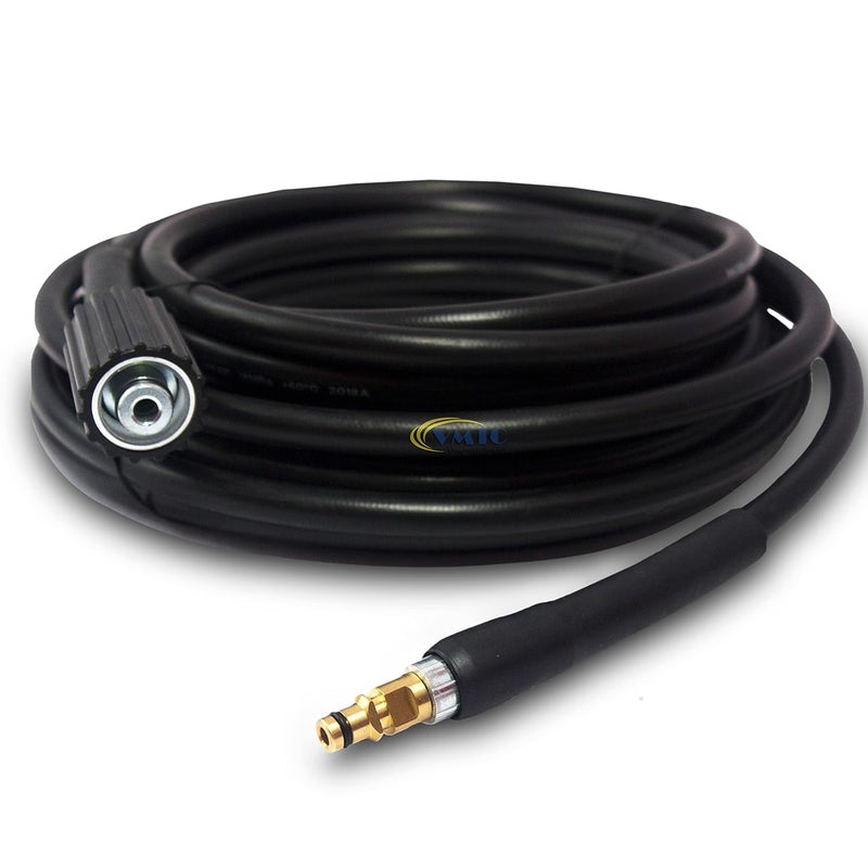 VMTC خرطوم (K-Quick Connect—M22 Connect) متوافق مع غسالة الضغط كارتشر K1-K7 ملحق غسالة السيارات عالية الضغط (10 متر) - Image 1