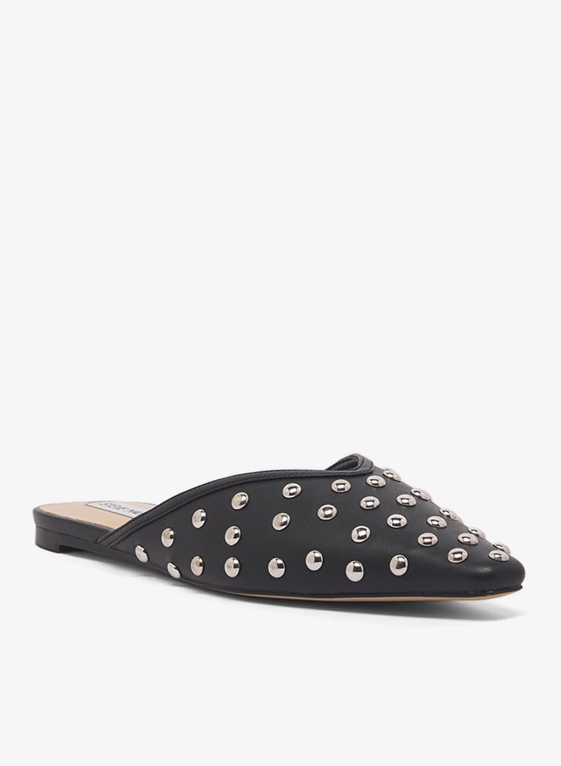 STEVE MADDEN Mayah Stud Embellished Pointed Toe Mules - Image 2