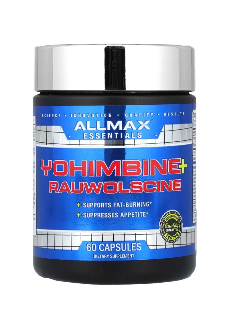 Allmax Yohimbine + Rauwolscine 60 Capsules - Image 1