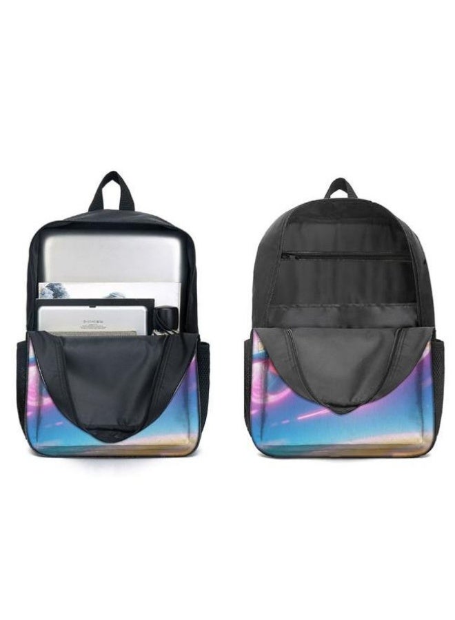 Bright Li Fire Fashion is unlimited! Cartoon bag three-piece set, suitable for a variety of scenes for students and teenagers (available for students, children, friends on outings, mountain climbing, schooling, etc.) - 58 - Image 4