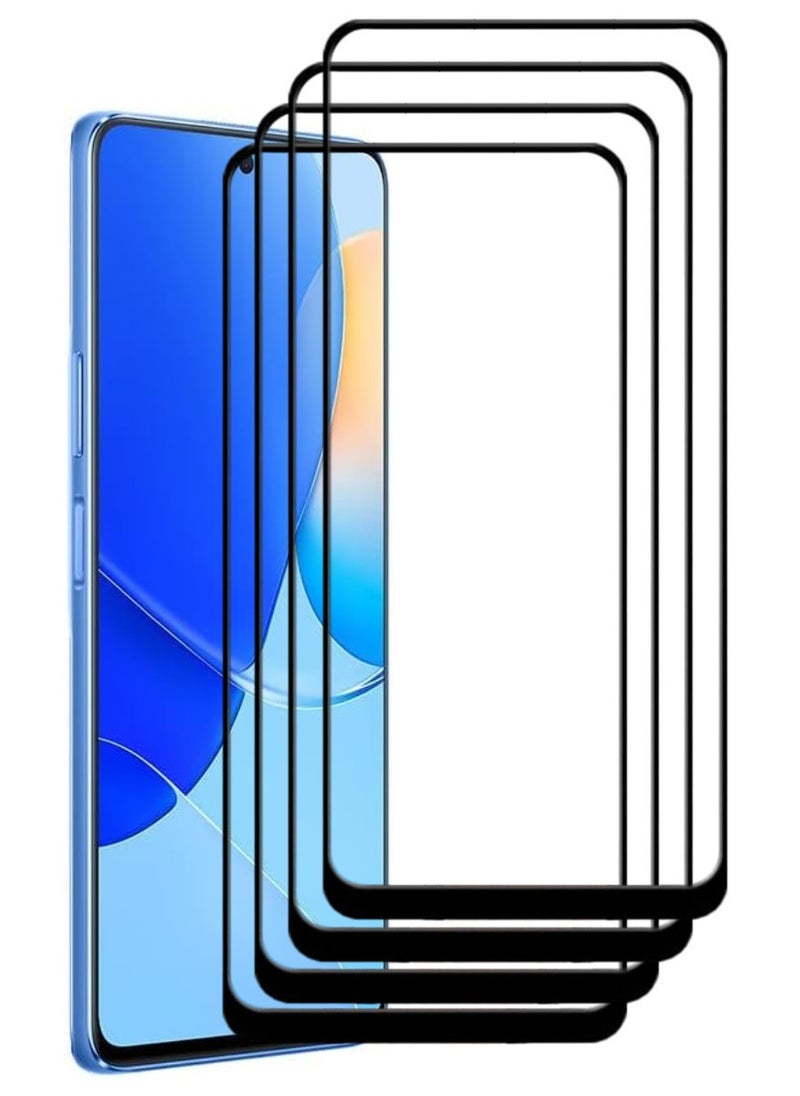 ACLIX 4 Pieces Antistatic ESD Dustproof Premium Quality High Definition Tempered Glass Screen Protector Designed For Huawei nova 9 SE - Image 1
