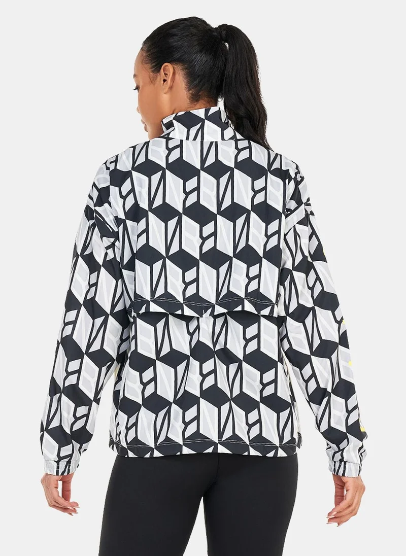 New Balance Women's Relentless Printed Woven Jacket