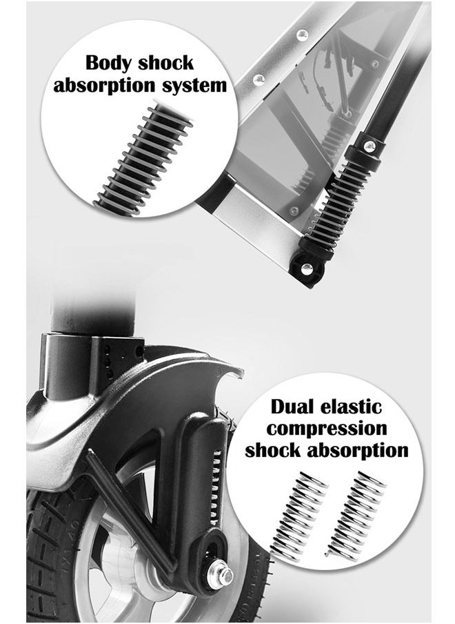 ZCM-HAPPY - Lightweight Stroller with Extended Canopy Sit and Lay Lightweight Folding Two-Way Shock Absorption and Locking System for Newborn To 3 Years - Image 1