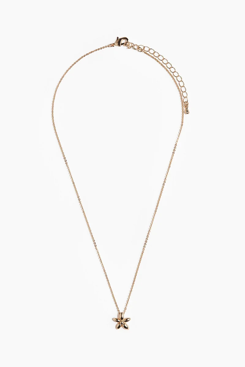 H&M Flower-pendant necklace