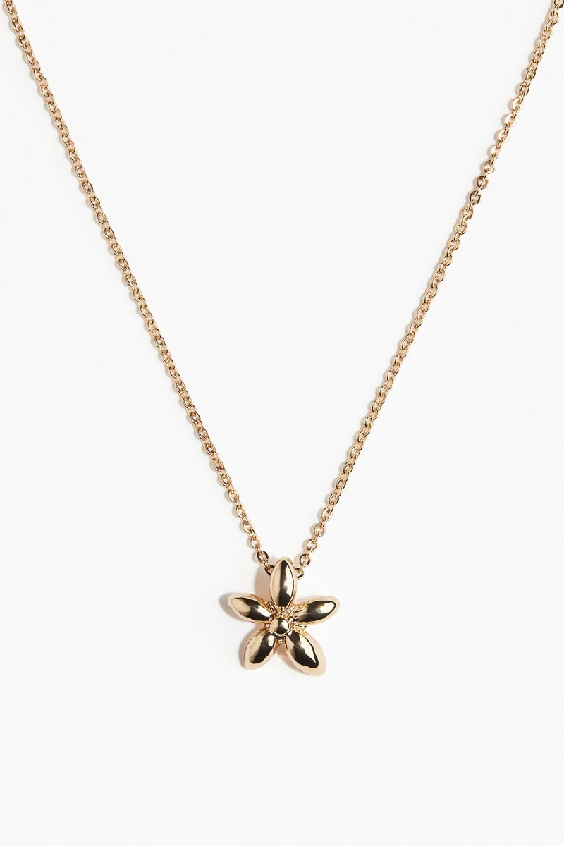H&M Flower-pendant necklace