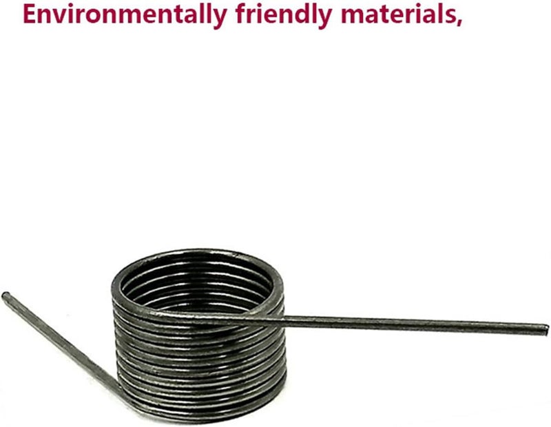 v-Shaped Spring,Torsion Spring, 10pcs Torsion Spring V-Shaped Spring Small Torsion Spring Wire Diameter 0.5mm Outer Diameter 2.5-6mm Angle 60-180 Degrees (Color : 0.5x3mm 3 Laps (90 Degrees)) ( Color - Image 4