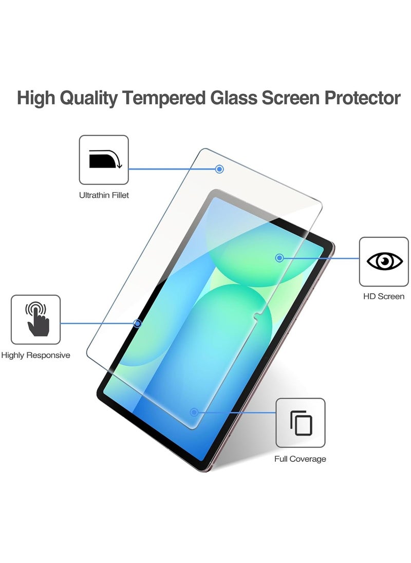 TWEGGON Screen Protector for Samsung Tab S10 FE/S9 FE, Tempered Glass Screen Protector for Samsung Galaxy Tab S10 FE/S9 FE/S9/S8/S7 10.9" Clear  - Image 2