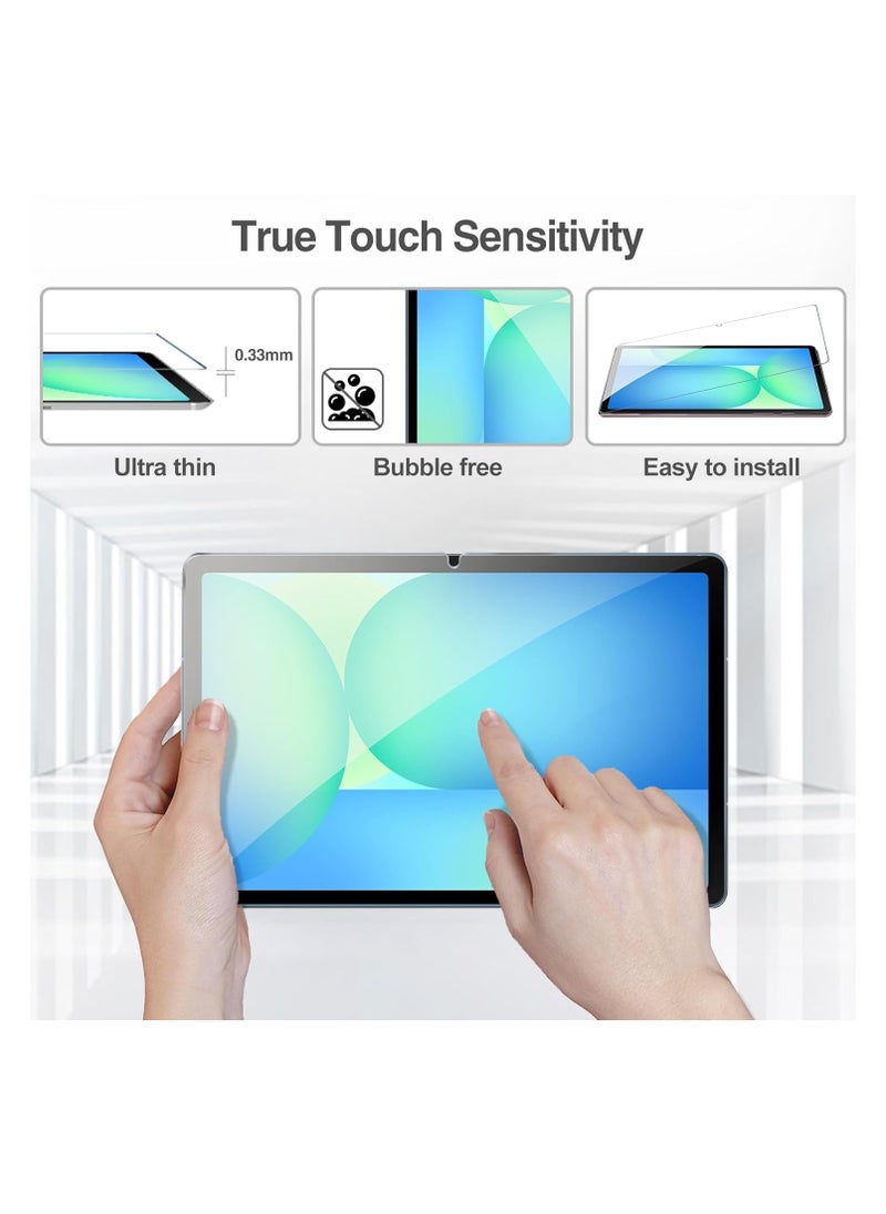 TWEGGON Screen Protector for Samsung Tab S10 FE/S9 FE, Tempered Glass Screen Protector for Samsung Galaxy Tab S10 FE/S9 FE/S9/S8/S7 10.9" Clear  - Image 3