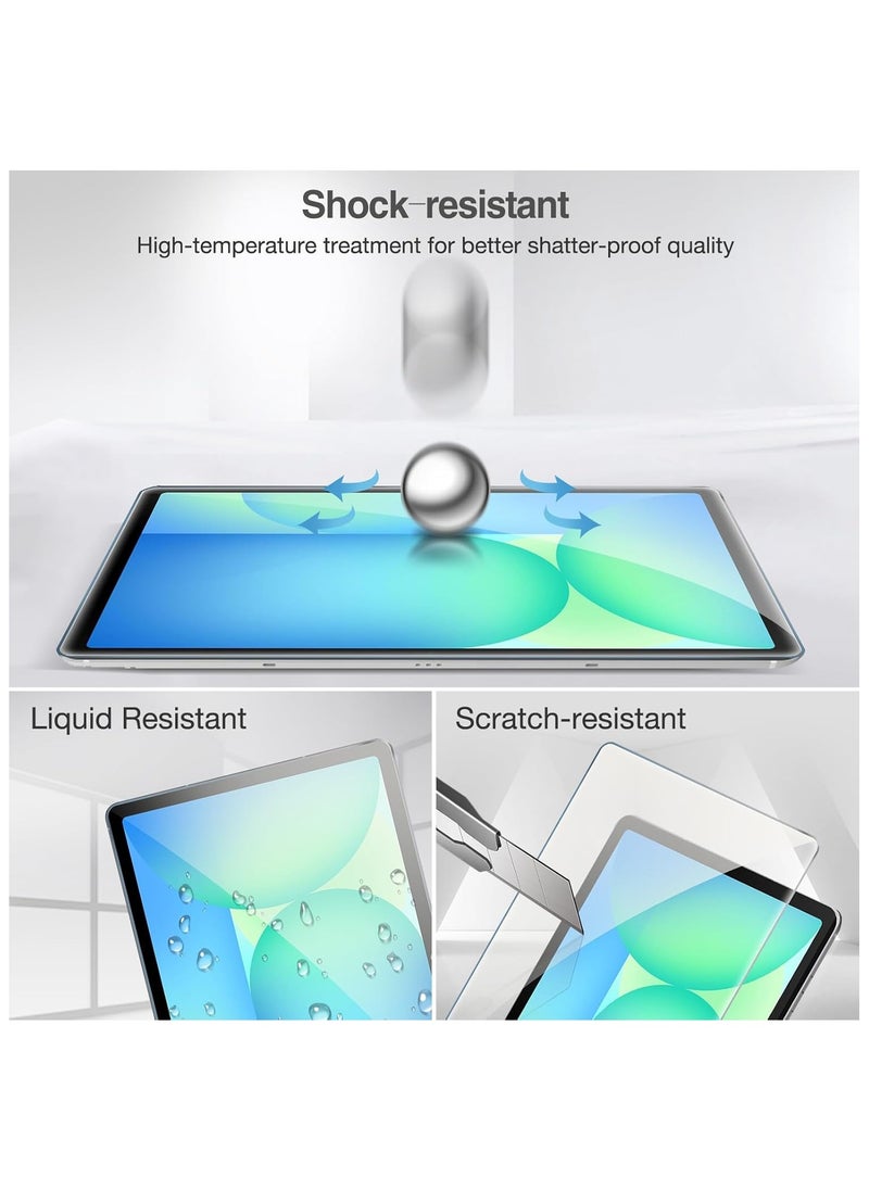 TWEGGON Screen Protector for Samsung Tab S10 FE/S9 FE, Tempered Glass Screen Protector for Samsung Galaxy Tab S10 FE/S9 FE/S9/S8/S7 10.9" Clear  - Image 5