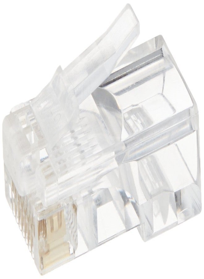 بلاتينيوم تولز أدوات بلاتينيوم 106153J RJ-45 مستديرة صلبة، 3 رؤوس، عبوة من 100 قطعة - Image 1