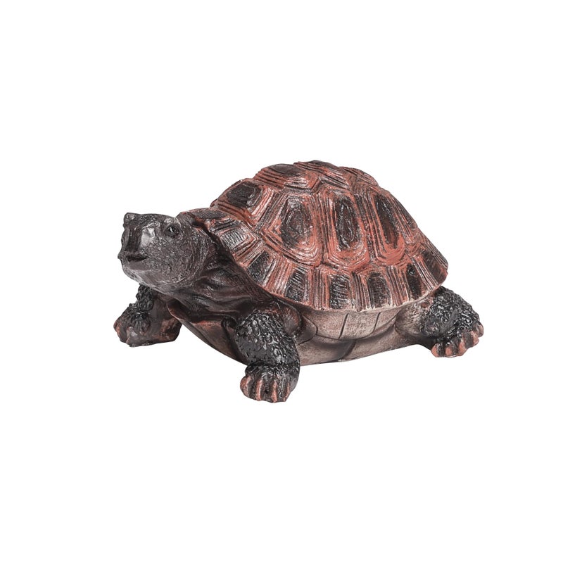 Sdeetesamjun Turtle Statue Resin Garden Sculpture IndoorOutdoor Yard Lawn OrnamentHome Decor Medium