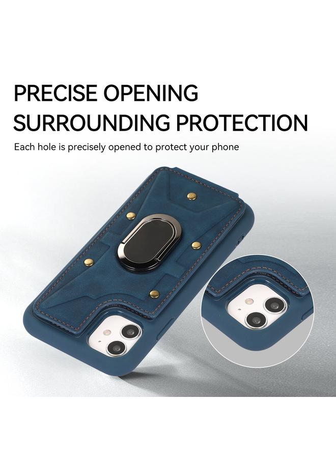 Zaboon Case For iPhone 11 Armor Ring Wallet Back Cover Phone Case - Image 4