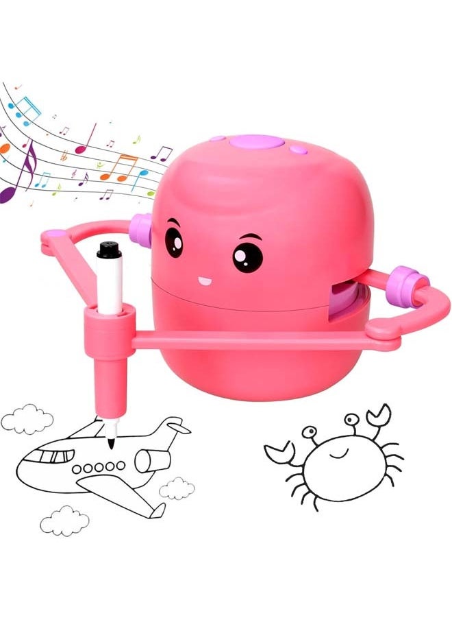 L&E Interactive Educational Drawing Robot for Kids - Montessori Learning Toy With 100 Word Cards, Voice Interaction, Smart Robot, Ages 3+  - Image 1