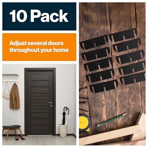 KS Hardware Door Hinge Shims (0.050 Inch Thickness - Can be Trimmed to 0.035 inch Thickness - 3.5 Inch Hinge Shims) - 10 Pack - Image 5