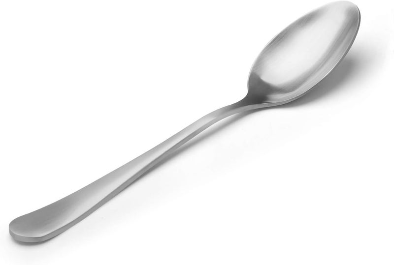sharecook مجموعة أدوات المائدة الماتيه الفضية، 20 قطعة من أدوات المائدة المصنوعة من الفولاذ المقاوم للصدأ، مجموعة أدوات المطبخ لخدمة 4 أشخاص، مجموعة أدوات المائدة للمنزل والمطعم، آمنة للغسيل في غسالة الأطباق... - Image 4