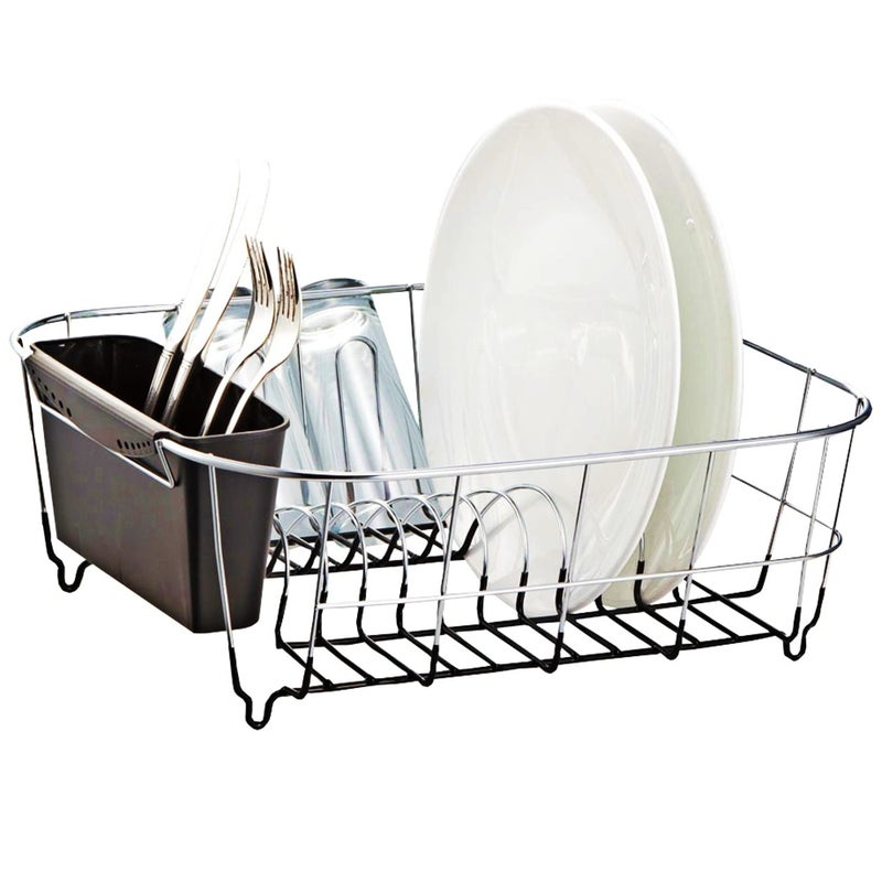 Neat-O Neat-O Deluxe Chrome-Plated Steel Small Dish Drainers (Black)  - Image 1