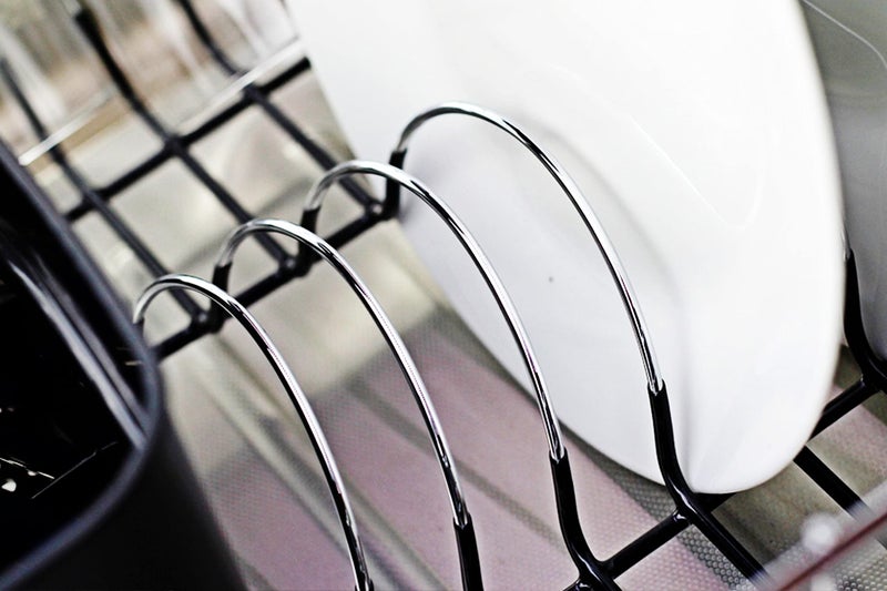 Neat-O Neat-O Deluxe Chrome-Plated Steel Small Dish Drainers (Black)  - Image 5