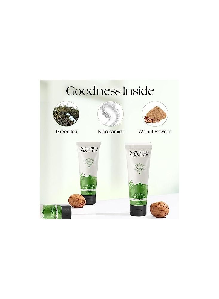 نوريش مانترا غسول الوجه من نوريش مانترا بالشاي الاخضر - Image 3