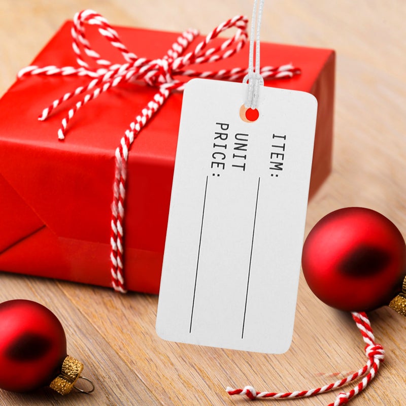 Small Labels for Jewelry, Blank Writable Tags with Strings for Customization - Image 4