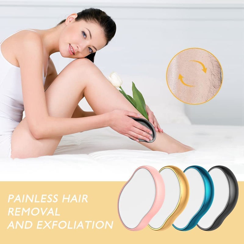 Delicate Crystal Hair Eraser,Crystal Hair Remover,Portable Magic Hair Remover For Arms Legs Back,Painless Hair Removal For Women Apply To Any Part Of The Body,Wax, Pack Of 1 - Image 2