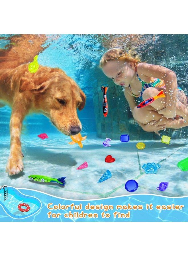 SelfTek 25 Pcs Swim Through Rings For Pool Pool Games Diving Toys Rings For Kids Age 312 Sports Underwater Training Swimming Pool Accessories For Kids Teens Adults - Image 4