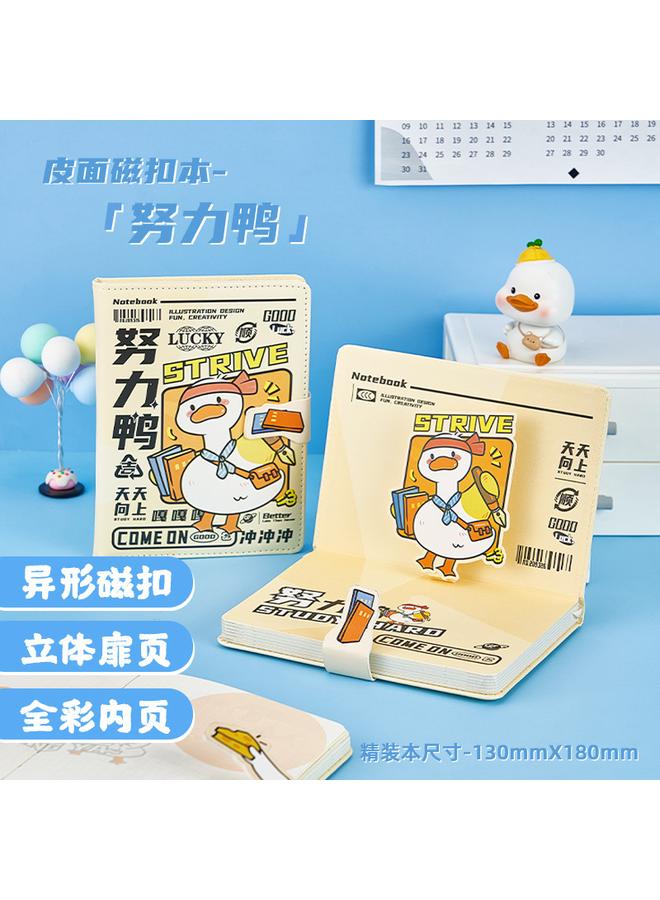 Bluejw Panda Hand Account Book Girl High Beauty Value Award Notebook Creative Gift Birthday Gift Box Suit Student Card - Image 1