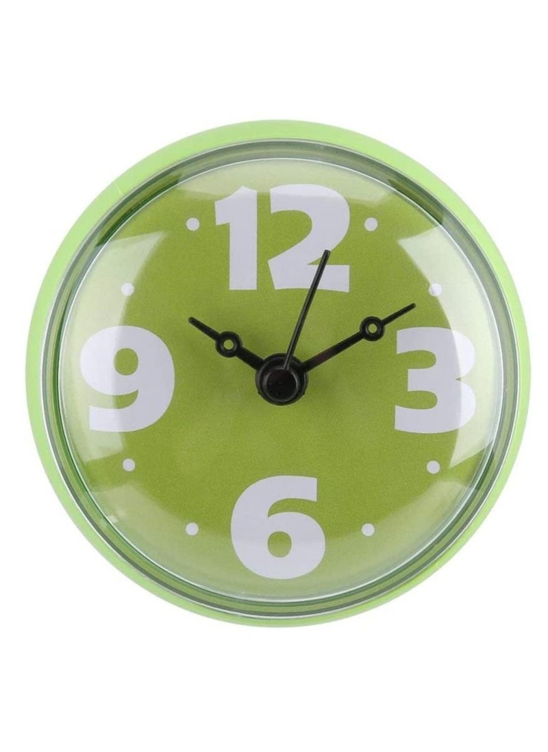 Excefore - Waterproof Bathroom Clock, Shower Clock, Wall Clock, Silent Non-Ticking Battery Operated, Suction Cup Wall Clock, Kitchen Clock - Image 1