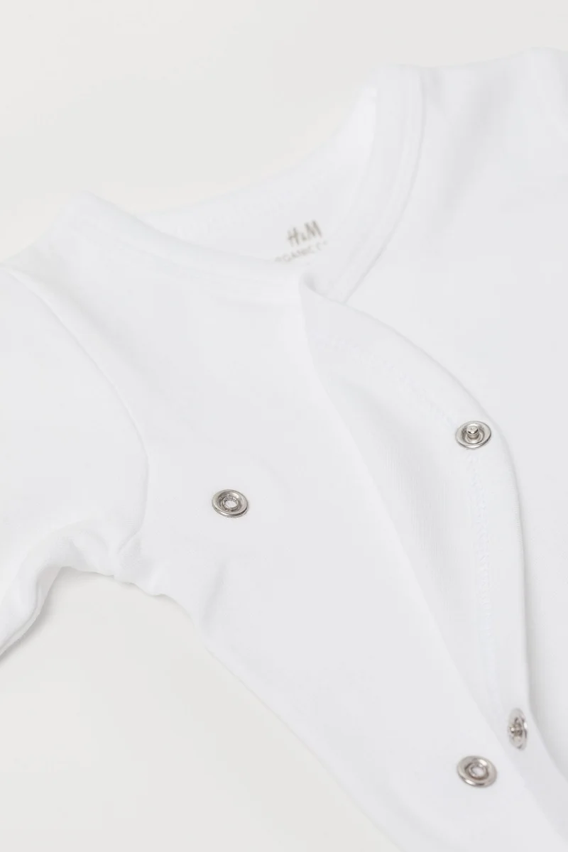 H&M 3-Pack Long-Sleeved Bodysuits