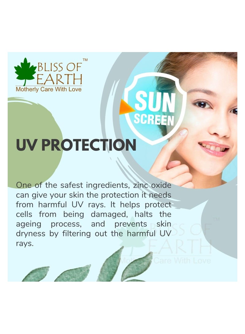 Bliss of Earth 16oz Zinc Oxide Powder Non-Nano & Uncoated for Skin, Face, Cosmetic & DIY Product 453Gm Pack of 3 - Image 3