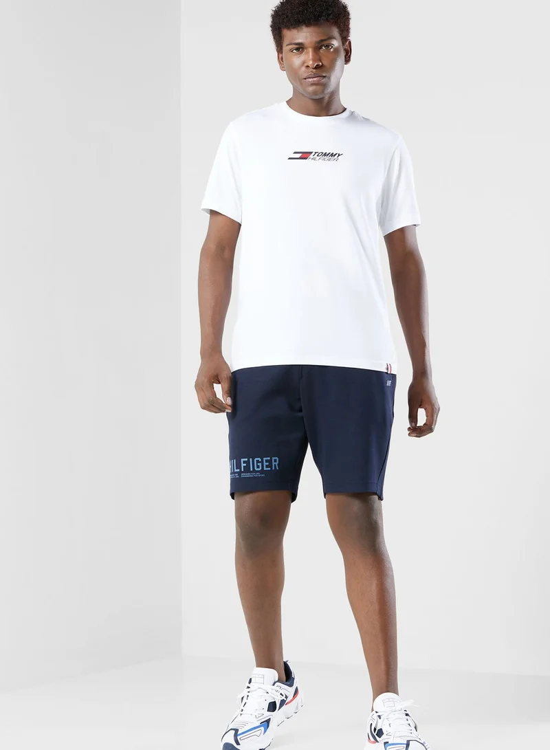 TOMMY HILFIGER Graphic Print Shorts