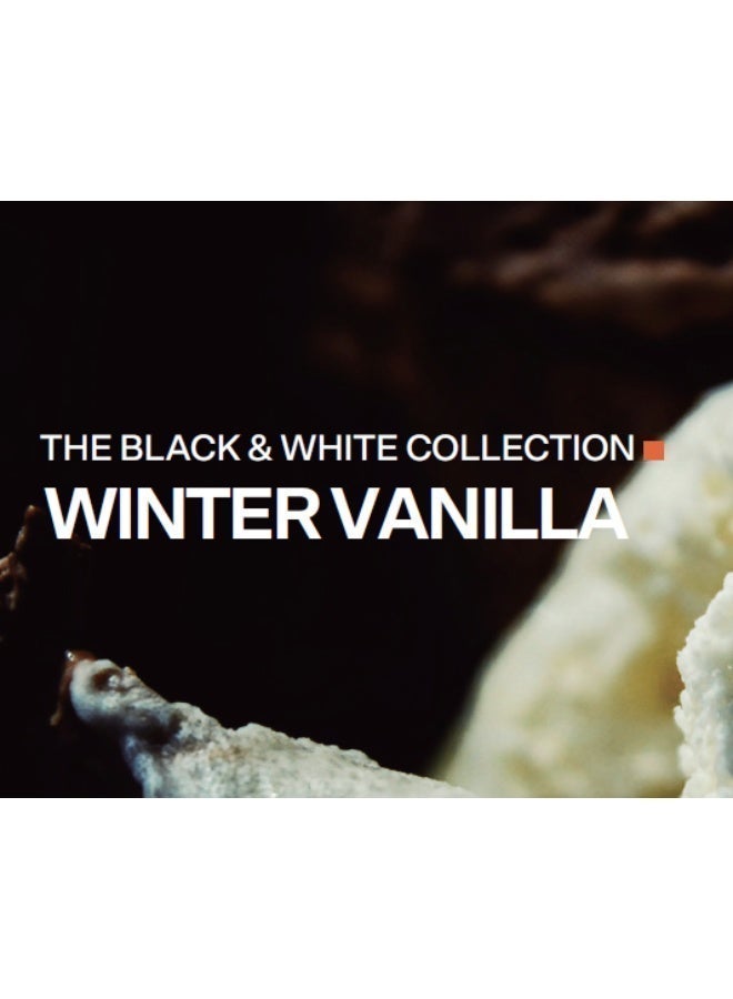 French Connection Jar Candle Scented Winter Vanilla - 158G, 1-wick | Burn Time - 30hrs | Black & White Collection| Perfect for Gifting, Home Décor, Parties & Room Perfuming | Ideal for Living room and Office Décor - Image 4