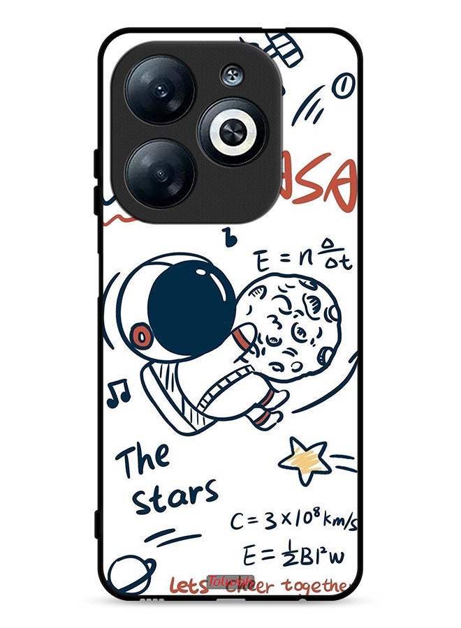 Tolwak Infinix Smart 8 4G Protective Case Cover Nasa The Stars - Image 1