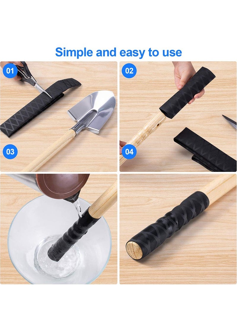 Heat Shrink Sleeve Wrap Tube for Fishing Rod Handle Cork, Fishing Rod Grip Cover Industrial Heat Shrink Tubing Fly Fishing Accessories, Non-Slip Waterproof and Insulated, 40" Long, 1.2" Diameter - Image 4