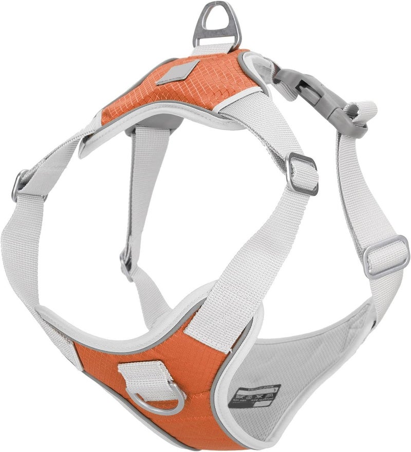 Pet Leash Vest with Reflective Stripe, Adjustable Oxford Cloth Harness for Cats and Dogs - Breathable Comfort, Quick - Release Buckles, Outdoor Walking Safety (M) - Image 4