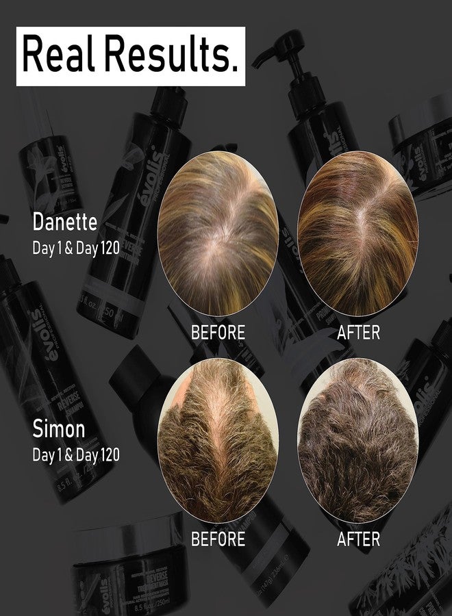 EVOLIS Reverse Thickening Shampoo for Fuller-Looking Hair - Keratin Treatment & Formula for Thinning Hair (8.5 fl oz) - Image 3