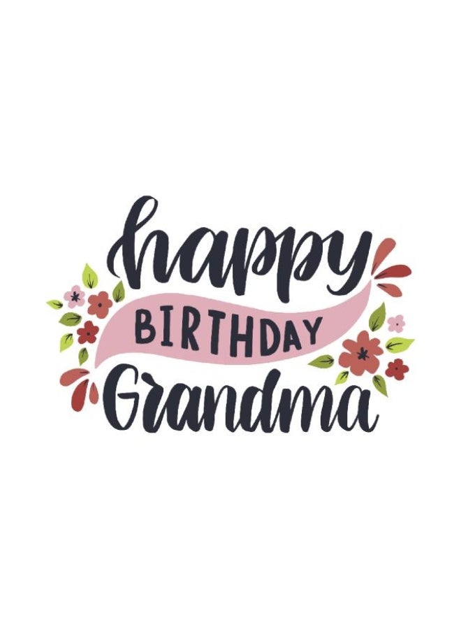 Happy Birthday Card Grandma