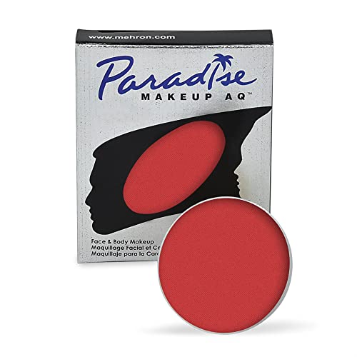 Mehron Makeup Paradise Makeup AQ Refill Size Stage Screen Performance Face Body Painting Beauty Cosplay and Halloween Water Activated Face Paint Body Paint 25 oz 7 ml BEACH BERRY - Image 2