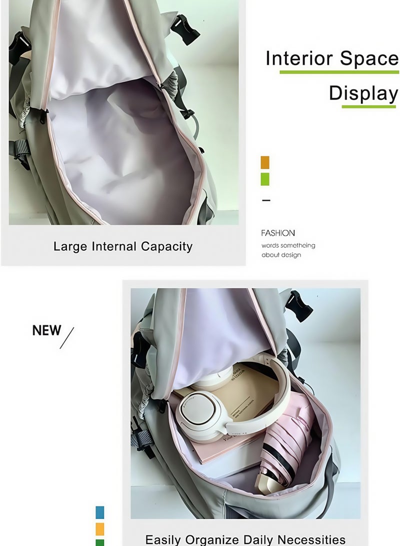 Skycare  Lightweight Multi-Use Backpack - Laptop & Daily Essentials Organizer with Comfortable Carry Options - Image 3