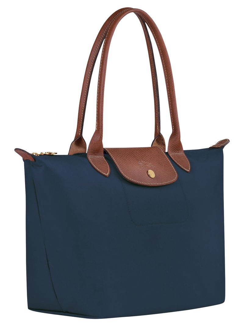 Long Women tote Bag Shoulder bag Medium Navy Le Pliage Original L2605089P68 - Image 3