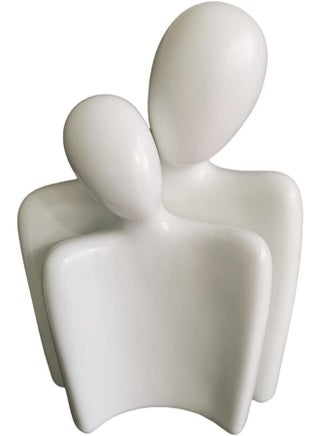 Orientway Home Décor Modern Romantic Abstract Art Ceramic Statue,Table Decorations For Dining Room,Living Room,Office Centerpiece,Gift For Anniversary,Wedding,Valentines Day-White - pzsku/Z5588F31EE4EAE65A8A72Z/45/_/1731942530/e4d4e476-fb96-48a6-8a17-e221e810ed50