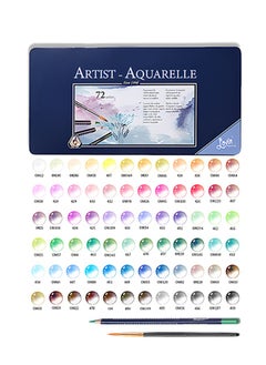 72-Color Coloured Pencils, Shatterproof Watercolor Pencils, Triangular Comfortable Grip, Relieve Fatigue of Long-Term Use