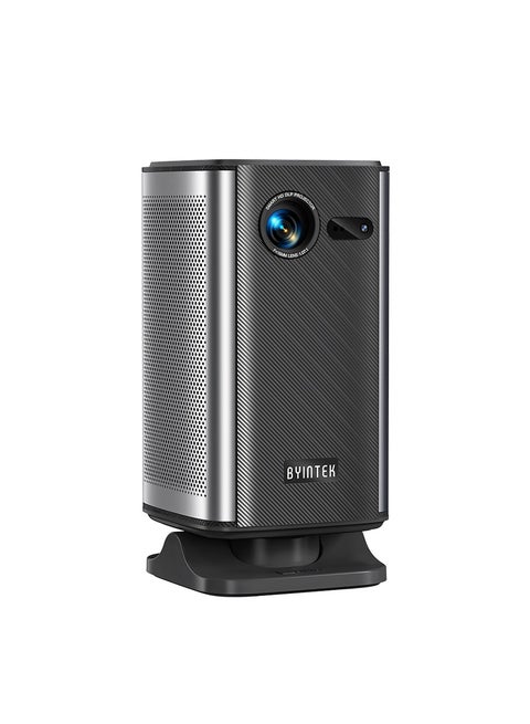 جهاز عرض ذكي واي فاي من BYINTEK P70X، بطارية 10000 مللي أمبير/ساعة، تركيز تلقائي، أندرويد 9.0، يدعم تقنية ثلاثية الأبعاد، شاشة واي فاي، شاشة مزامنة سلكية